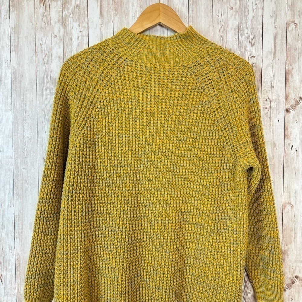 BDG Urban Outfitters Waffle Knit Mock Neck Long Sleeve Pullover Sweater Size XS - Picture 7 of 12